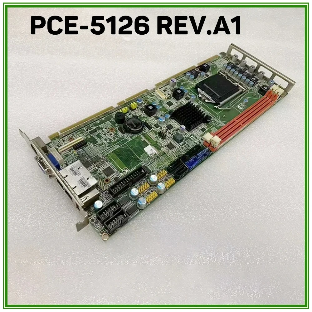 PCE-5126 REV.A1 Industrial Motherboard PCE-5126QG2 Dual Network Port