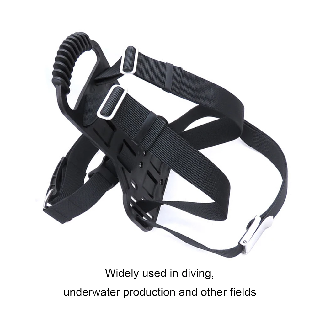 Diving Oxygen Tank Back Holder Mount Backboard Jacket Webbing Heavy Duty Diver High Strength Scuba Bracket Backpack