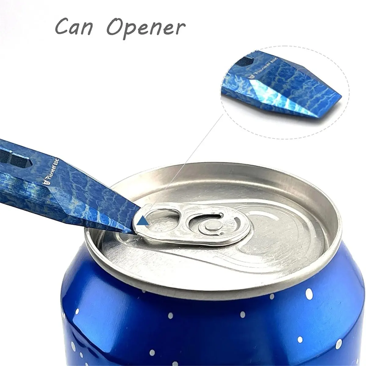 2025 + سبائك التيتانيوم قضيب رفع أداة متعددة فتاحة الزجاجات حجم صغير متعدد أداة قضيب رفع وجع مفك البراغي