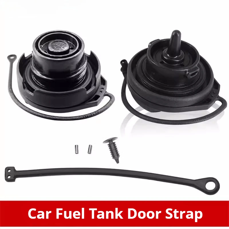 for Audi VW Durable Gas Cap StrapA3 A4 A6 Q5 Q7 Jetta Tiguan Passat Bora Golf MK4 MK5 Fuel tank cap tether replacement 180201556