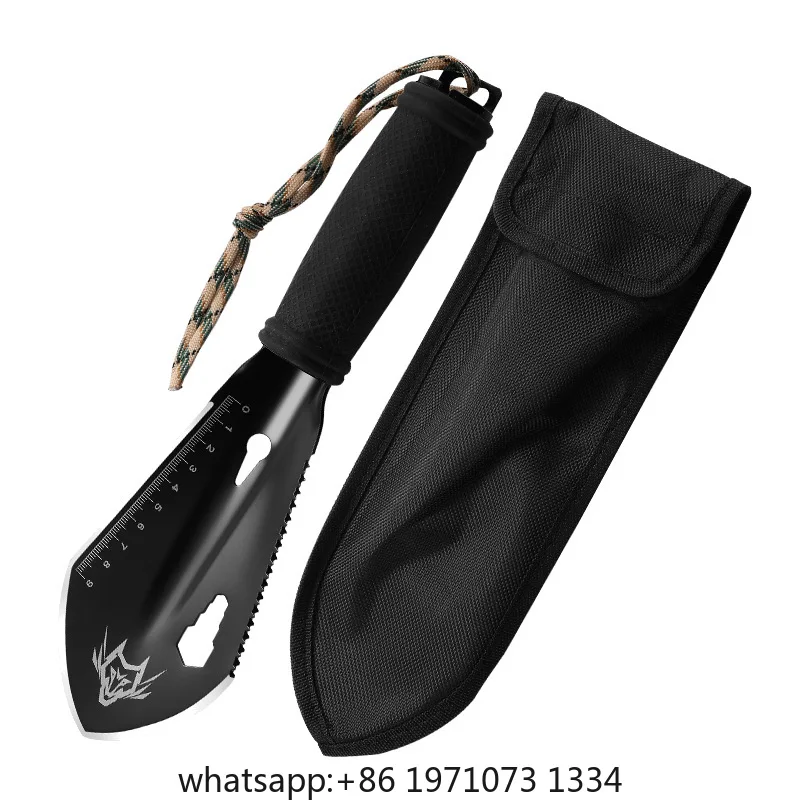 Stainless Steel Hand Shovel Portable Mini Garden Trowel Heavy Duty Thickened Camping Digging Tool for Planting Outdoor Gardening
