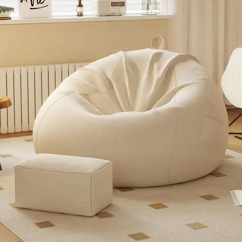 북유럽 크리 에이 티브 게으른 소파 일본 다다미 침실 발코니 거실 콩 가방 소파 레저 홈 가구 Divano Letto FYBS