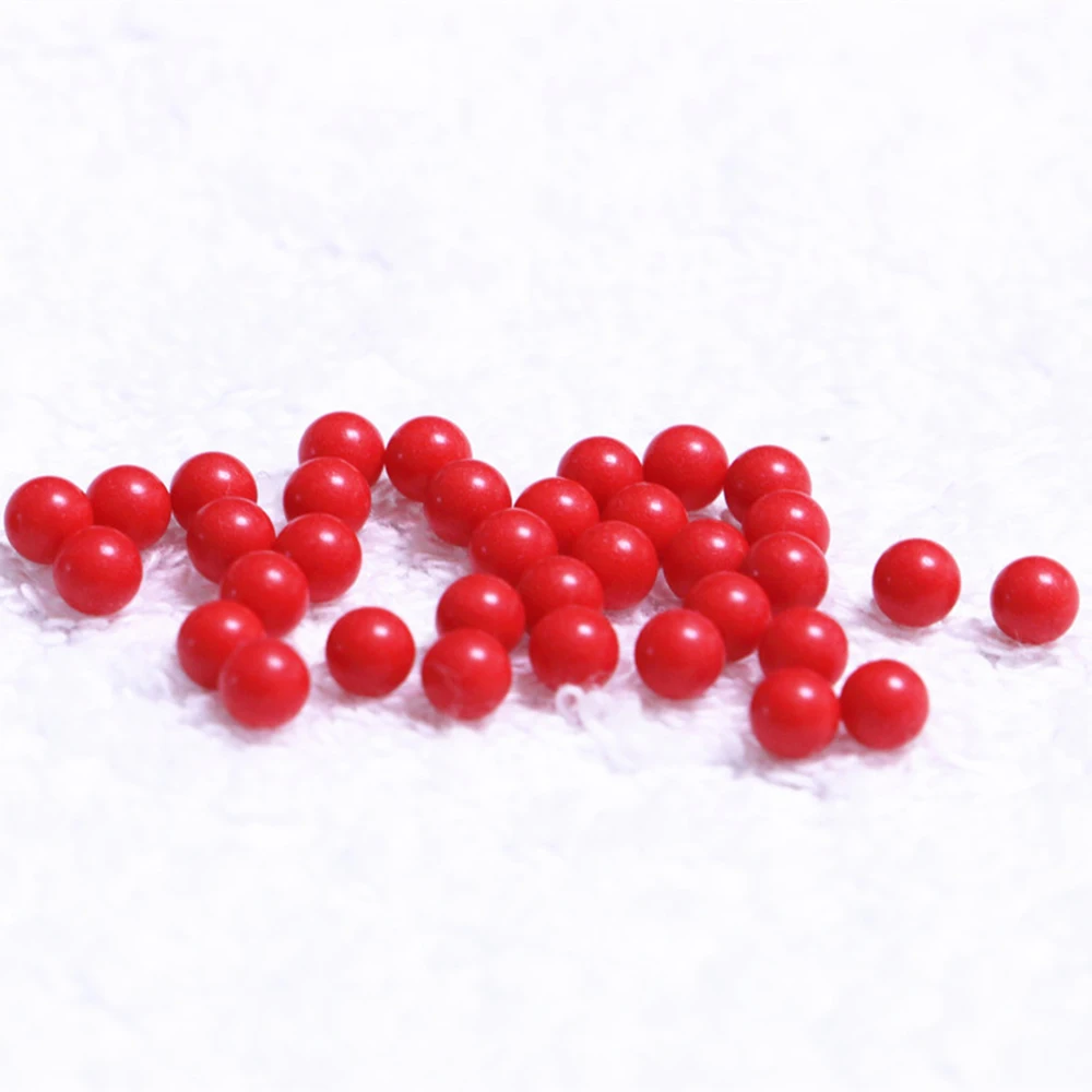 Red Polypropylene PP Plastic Ball Rolling 4mm 4.5mm 5mm 5.556mm 6mm 6.35mm 7mm 7.144mm 8mm 8.731mm 10mm 12mm 12.7mm 12mm Colors