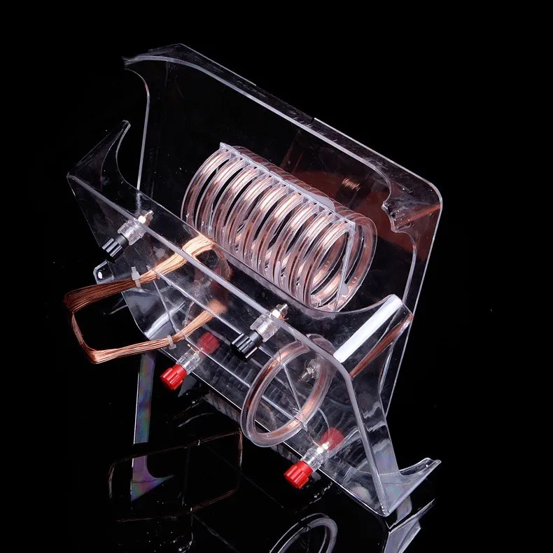 Current and magnetic field demonstrator high school physics experiment