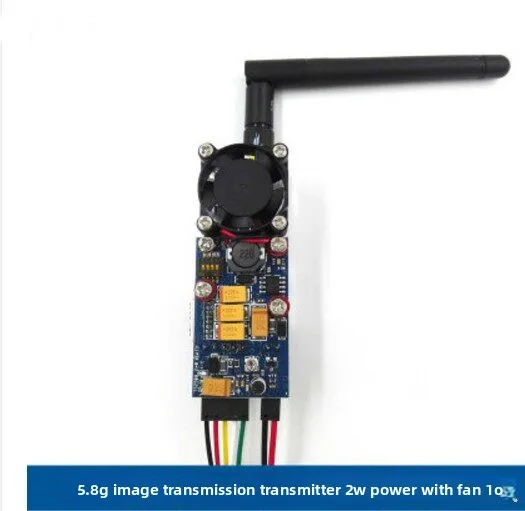 TS832/RC832 5.8G 600mW 48CH FPV Wireless AV Transmitter & Receiver – Long Range 5km Video/Audio Set for FPV Drone & Racing