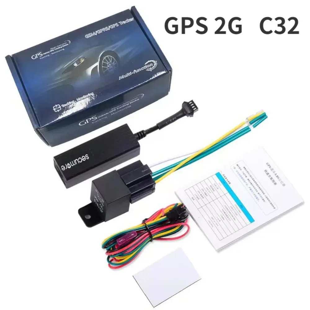 C32 2G Car GPS Electric  4P Electric Car Locator Anti-Theft Device Balance Car Locator Tracking Device  Gps Tracker SOS Alarm