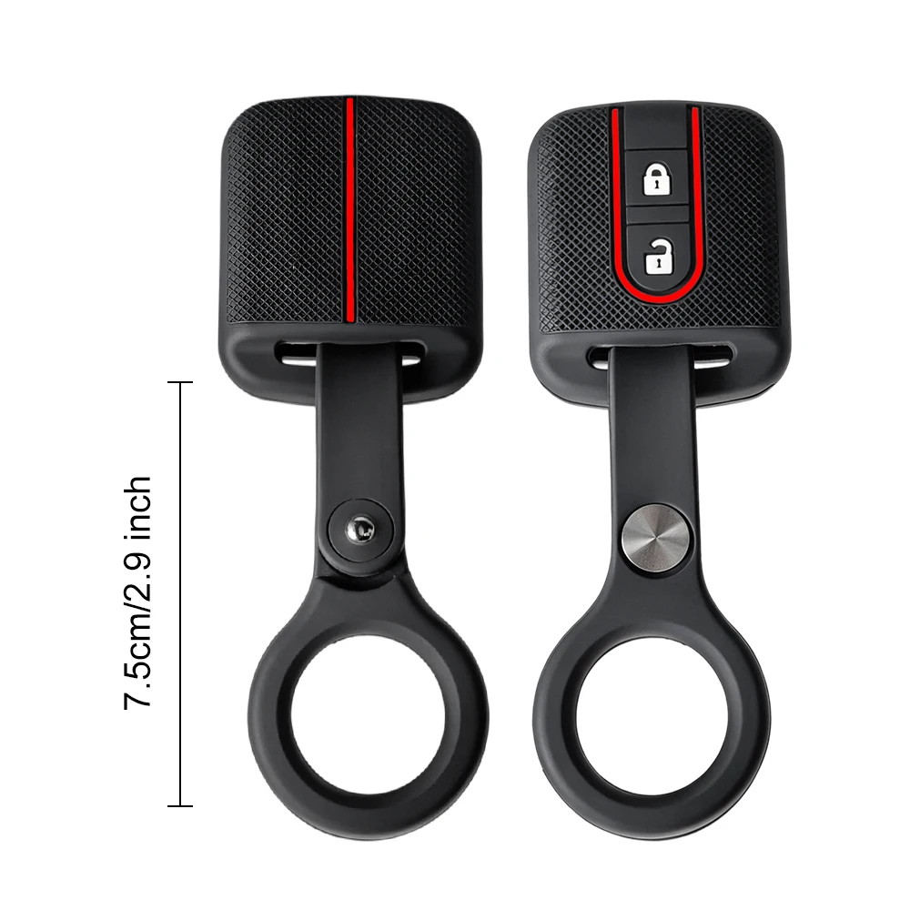 Silicone Car Remote Key Protective Sheath For Nissan X-Trail T-31 Kashkay Navara Qashqai Tiida Note Key Case Shell Keychain view 6