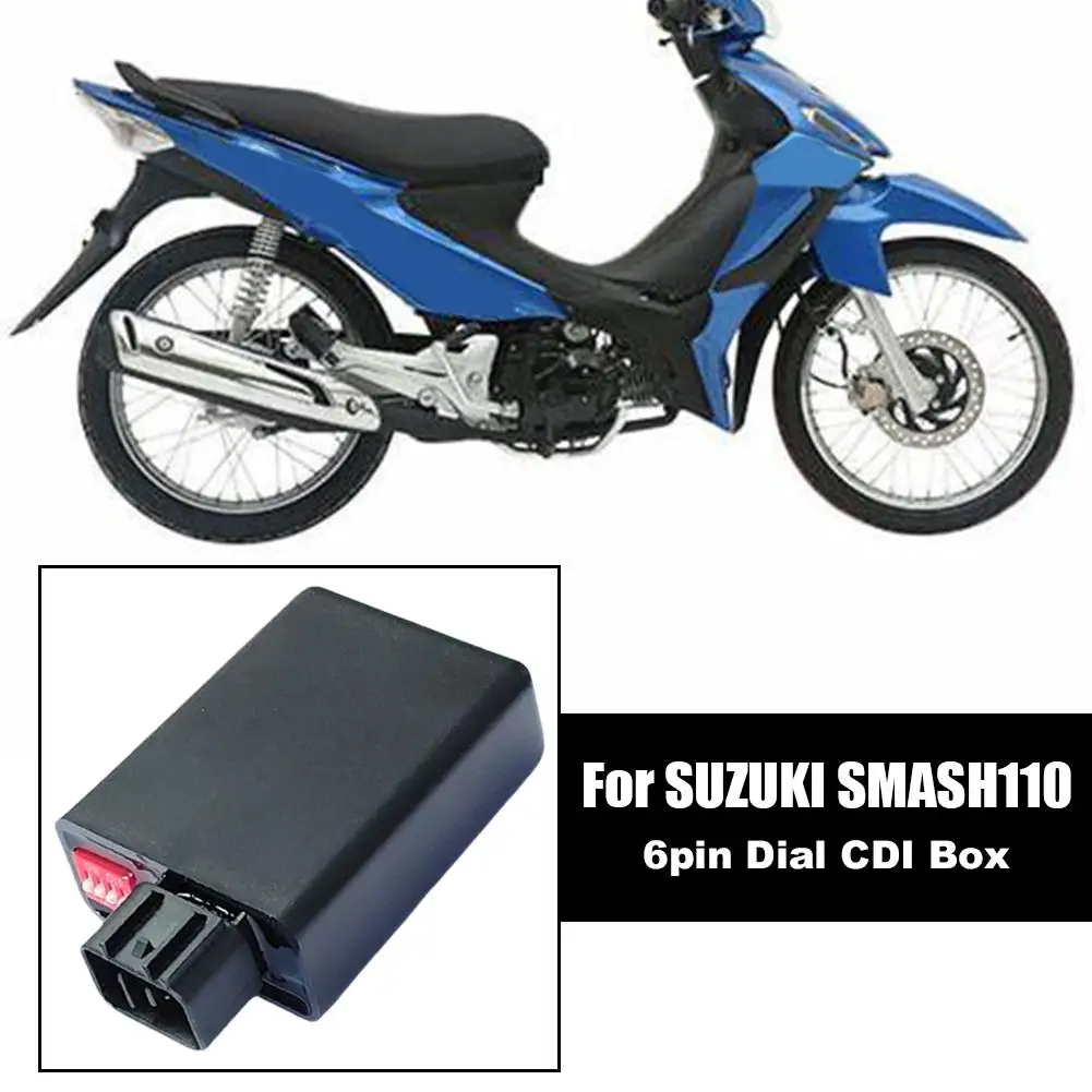 

Мотоцикл запускает устройство CDI, катушка зажигания скорости, триггер зажигания D.C, коробка для SUZUKI SMASH110, 6-контактный циферблат D.C CDI Box H0E4