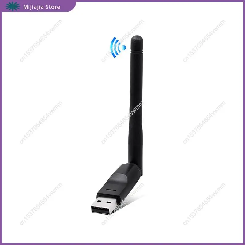 RT5370 무선 카드 휴대용 2.4G 150Mbps USB 와이파이 어댑터 와이파이 안테나 USB 와이파이 수신기 PC 및 TV 박스 간편 설치 판매