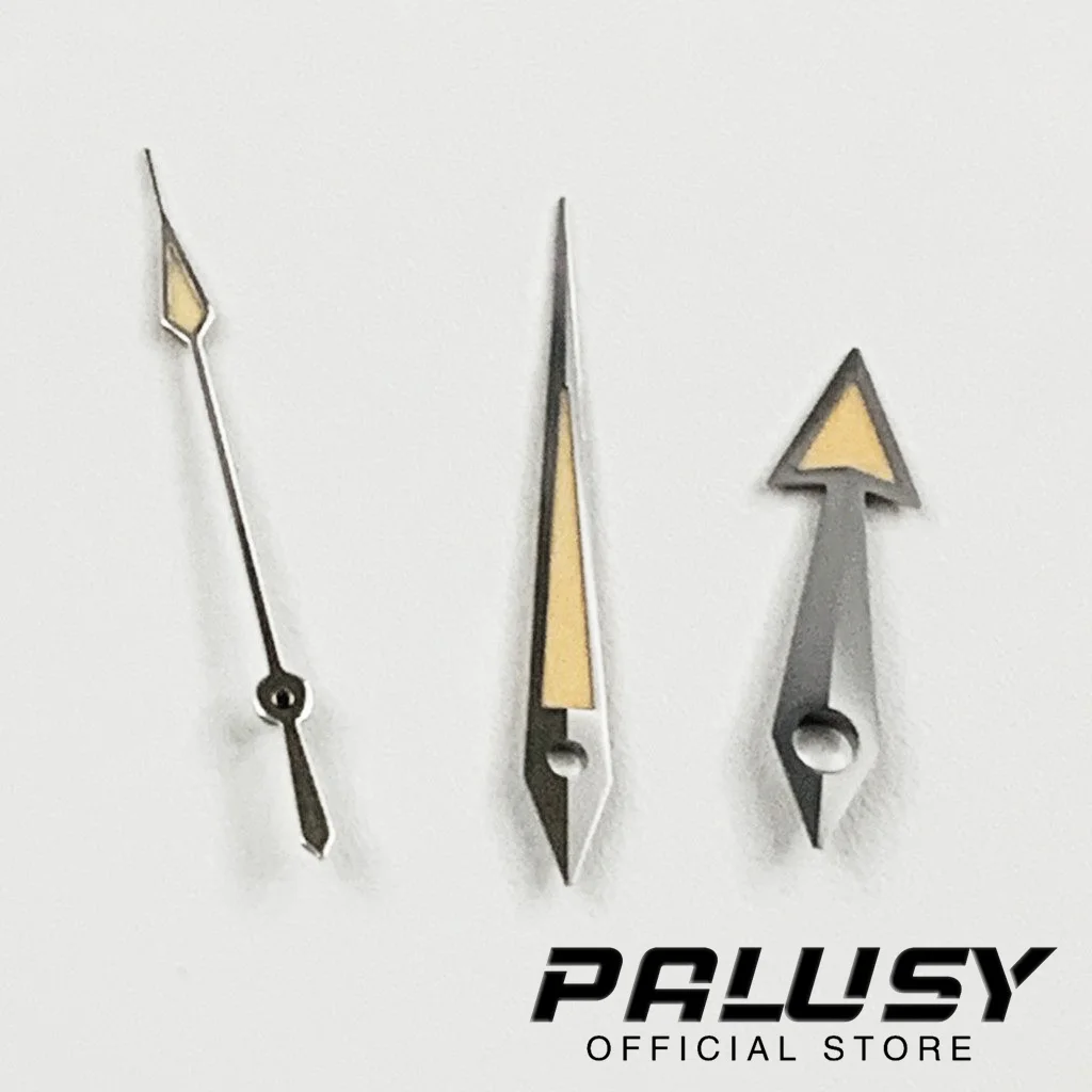 Nh35 Silver Orange Watch Hands Luminous Hands For NH34 NH35/NH36/4R/7S Movement Watches Pointers Replacement Parts