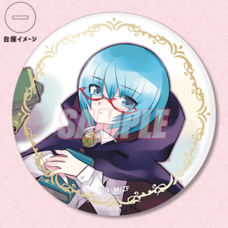The Familiar of Zero Cartoon Anime Cute Acrylic Stand Figure  Louise Cosplay Creative Fans Gifts 10cm Transparent base Keychain