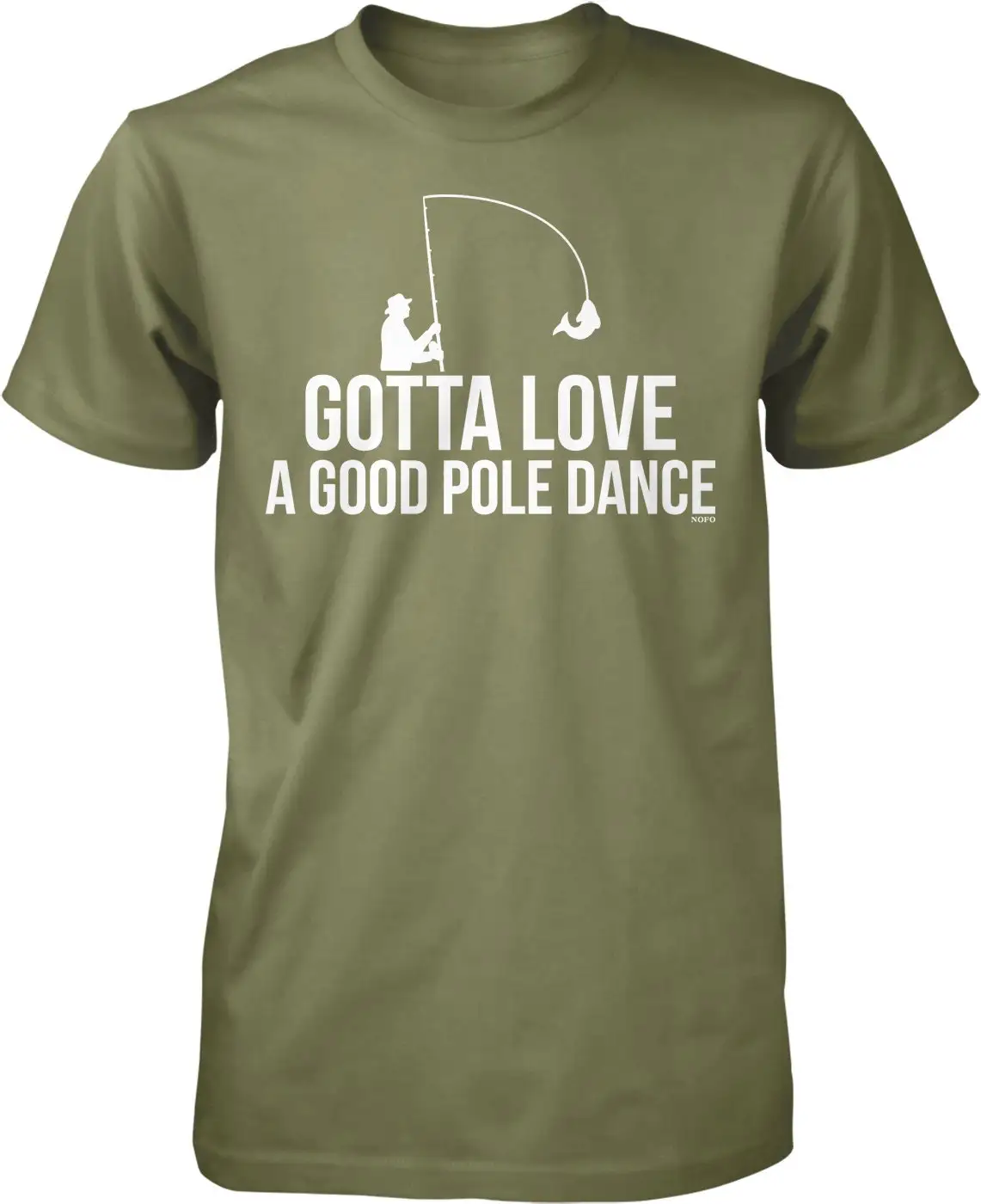 Gotta Love A Good Pole Dance Fishing Men's T shirt NOFO_01308