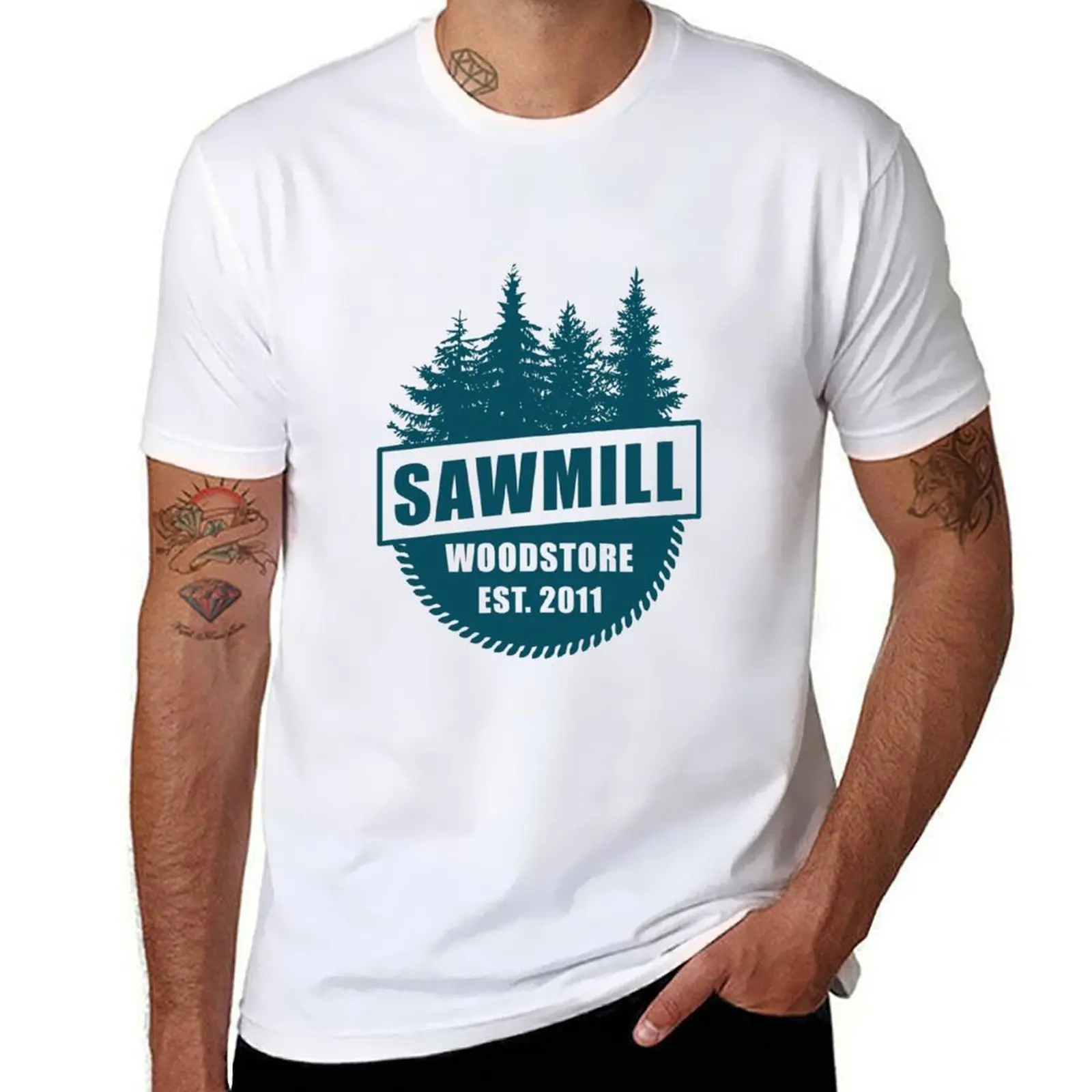

Sawmill 003 T-Shirt man t shirt graphic man t shirts high quality luxury brand t shirts with prints T-Shirt