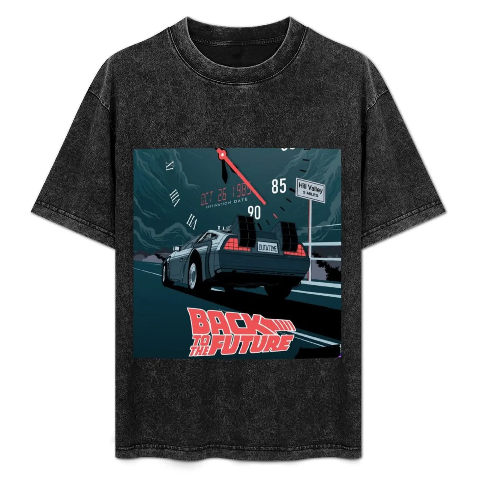 

Back to the futur T-Shirt Big and Tall Casual T-Shirt