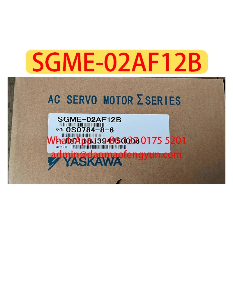 

SGME-02AF12B Brand New Servo Motor SGME 02AF12B，Fast shipping
