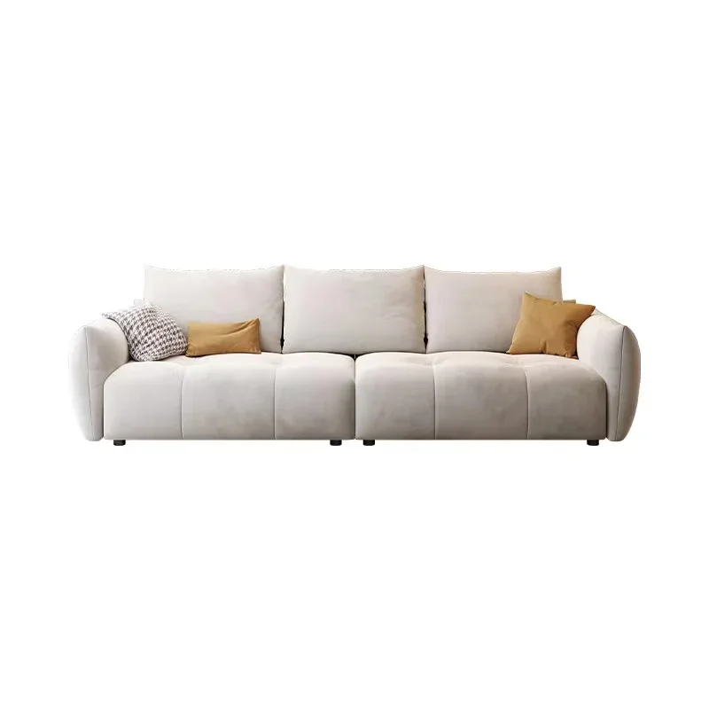 Minimalism Antifriction Sofa Italian Light Luxury Living Room Sofa Sofa Bed Looking Living Room Modern