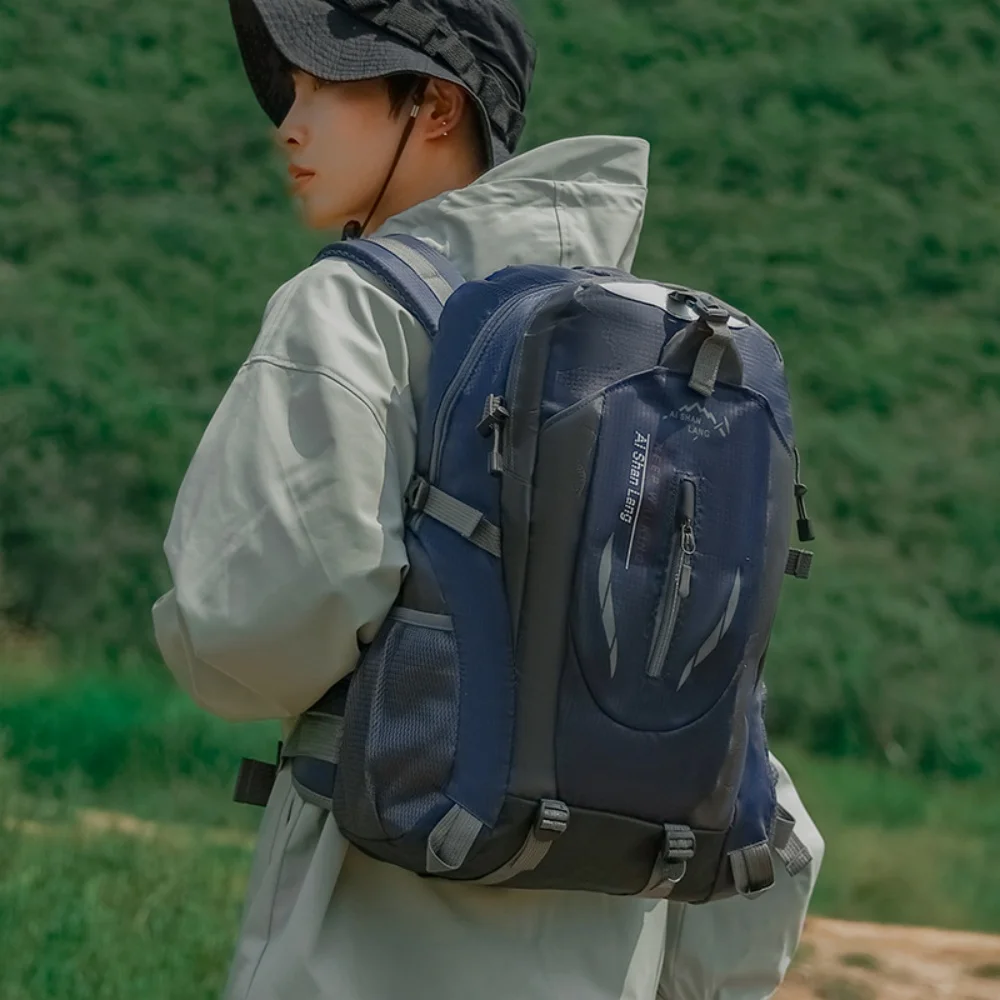 

Дорожная походная сумка, водонепроницаемый рюкзак 40 л, альпинистский рюкзак, дышащий уличный рюкзак для пеших прогулок, бега, езды на велосипеде