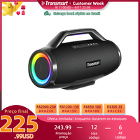 Tronsmart Bang Max Speaker 130W Party Speaker with 3 Way Sound System, Sync Up 100+ Speakers, APP Control, Guitar/Mic Input