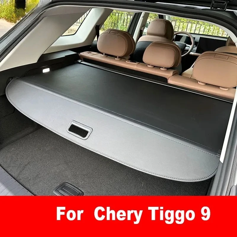 Przegroda do bagażnika Chery Tiggo 9 tiggo 8L 2024 2025 2026, osłona bagażnika, kurtyna, akcesoria do przegródek.