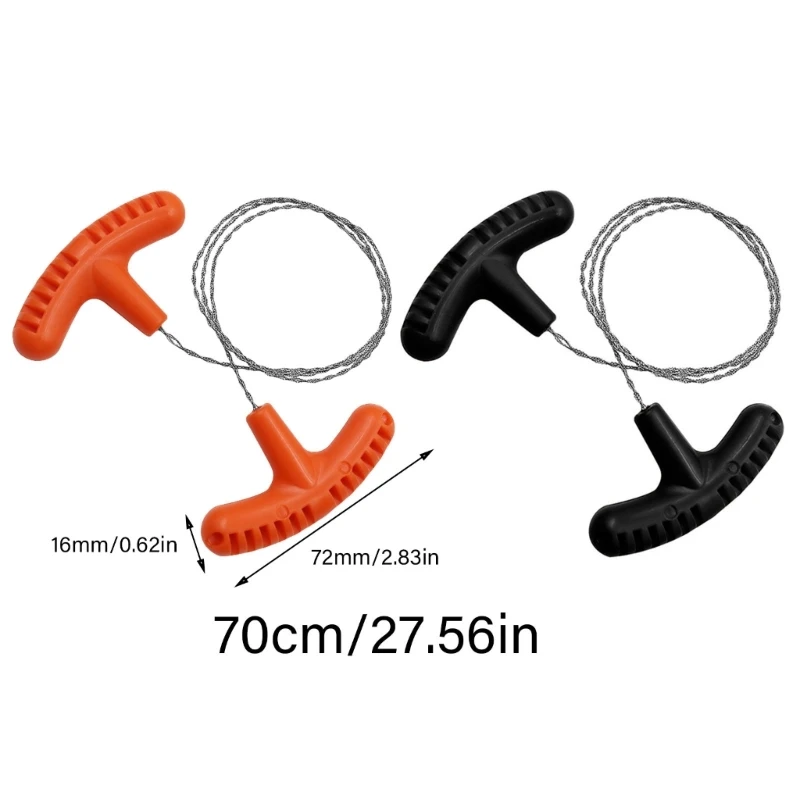 Portable Pocket Chainsaw Miniature Wire Handsaw Suitable for Wood & Plastic Cutting Stainless Steel Outdoor Camping Tool