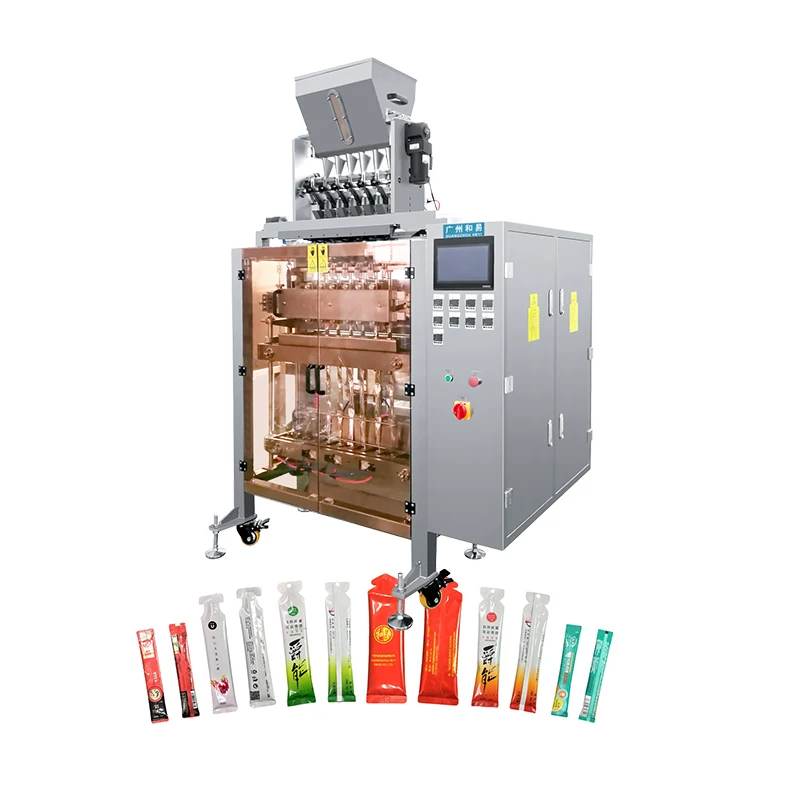 Automatic Small Vertical Sachets Food Coffee Grain  Candy Snack Bag Filling Weight Packing Machine