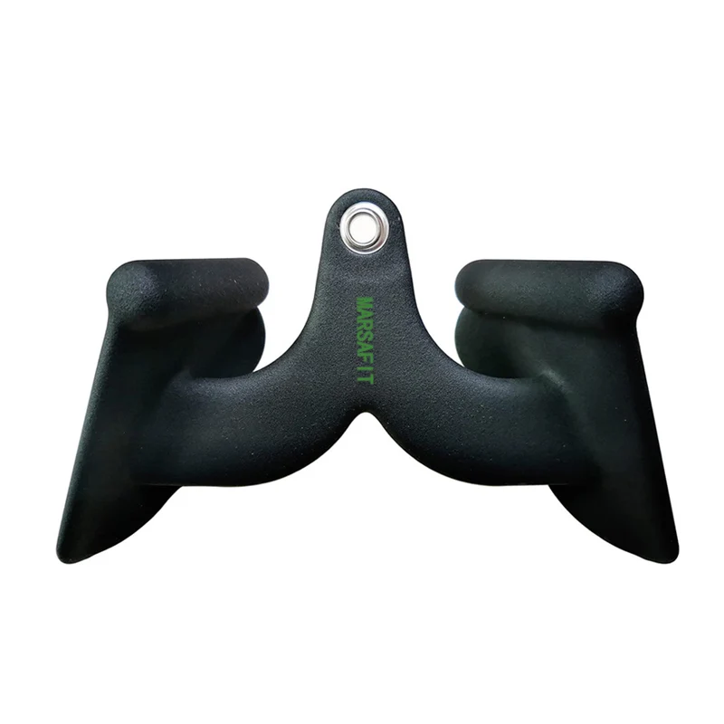 Gym Home Fitness Rowing T-Bar V-Bar Pully Cable Machine Attachments Biceps Triceps Back Blaster Handle Pull Down Hand Grips