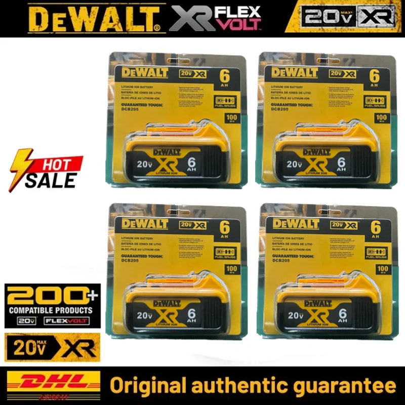 5AH/6AH Dewalt Tool Battery，Rechargeable Lithium-ion Battery，20V Dewalt DCF892 DCF845 DCF850 DCF911 DCD800 Power Tools Battery