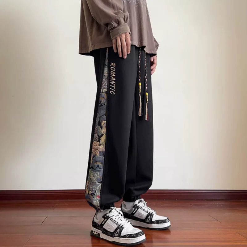 Männer Jogging hose Patchwork Jogger hose Baggy Pants Hose Streetwear Hip Hop lässig Männer Kleidung Harajuku y2k neu