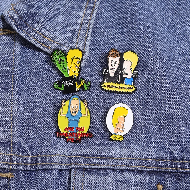 Cartoon Brooch Funny Comic Character Metal Badge Small Accessories Wholesale Cap Pin Hat Pins for Clothes Decorative Brooches