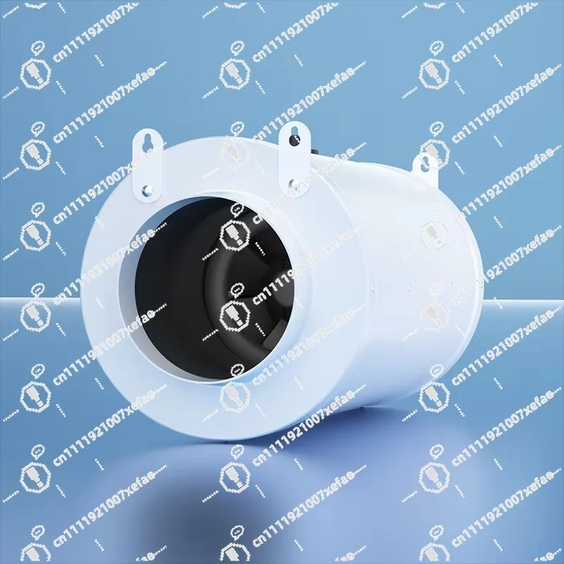 New 6-inch silent intelligent controller household ventilation vertical PWM 0-10V inline duct fan
