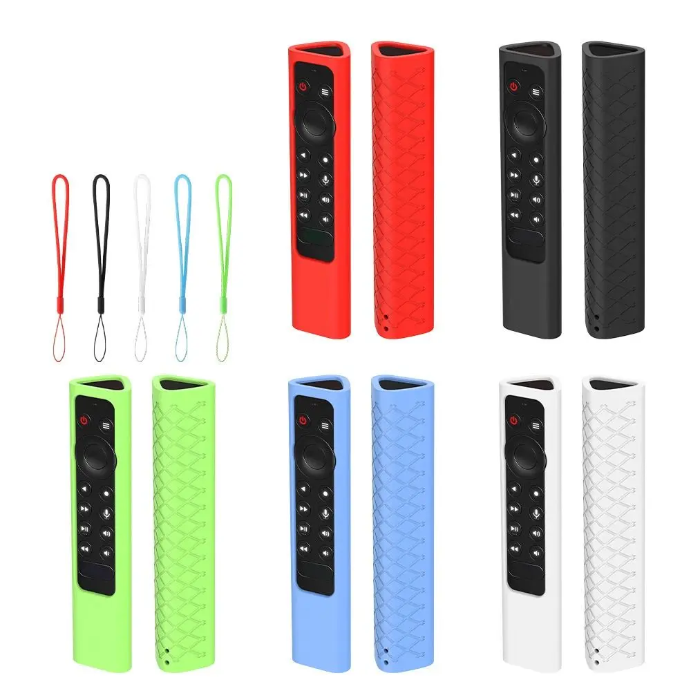 Protective Case Remote Control Case Silicone Shockproof TV Remote Cover Plain Color for NVIDIA Shield TVPro/4K HDR view 2