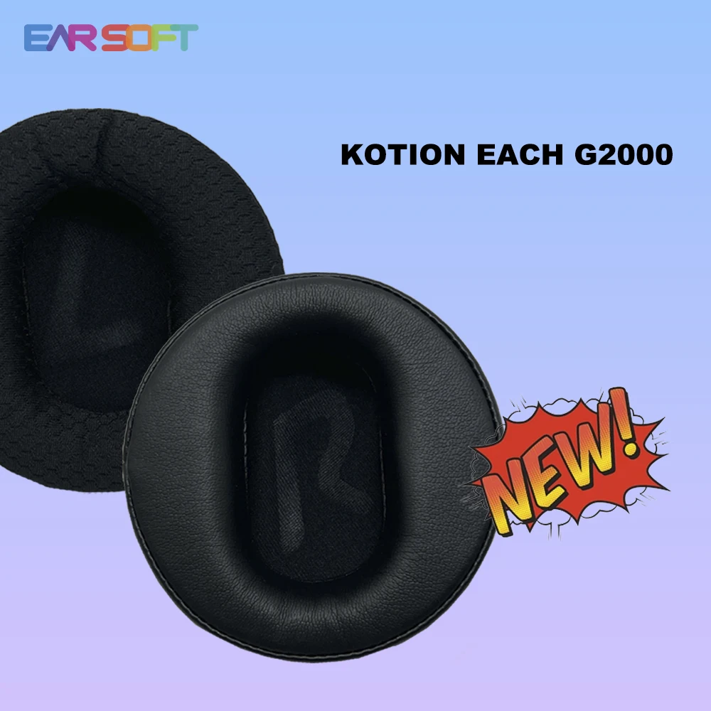 

Earsoft Replacement Ear Pads Cushions for KOTION EACH G2000 Headphones Earphones Earmuff Case Sleeve Accessories