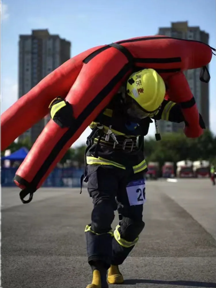 Fire training dummy 60kg emergency drill rescue drill hardware humanoid sandbag vent doll wrestling dummy