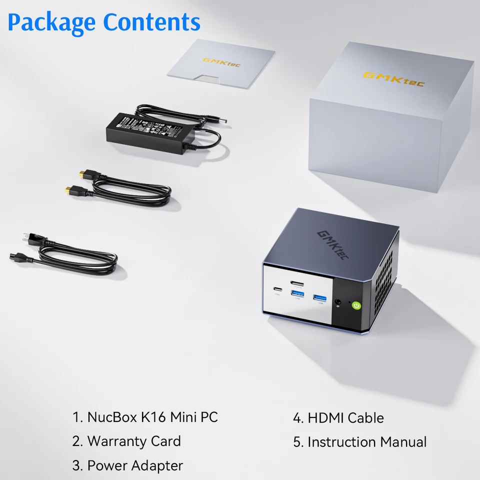 GMKtec NucBox K16 Mini PC AMD Ryzen 7 7735HS 32GB 1TB