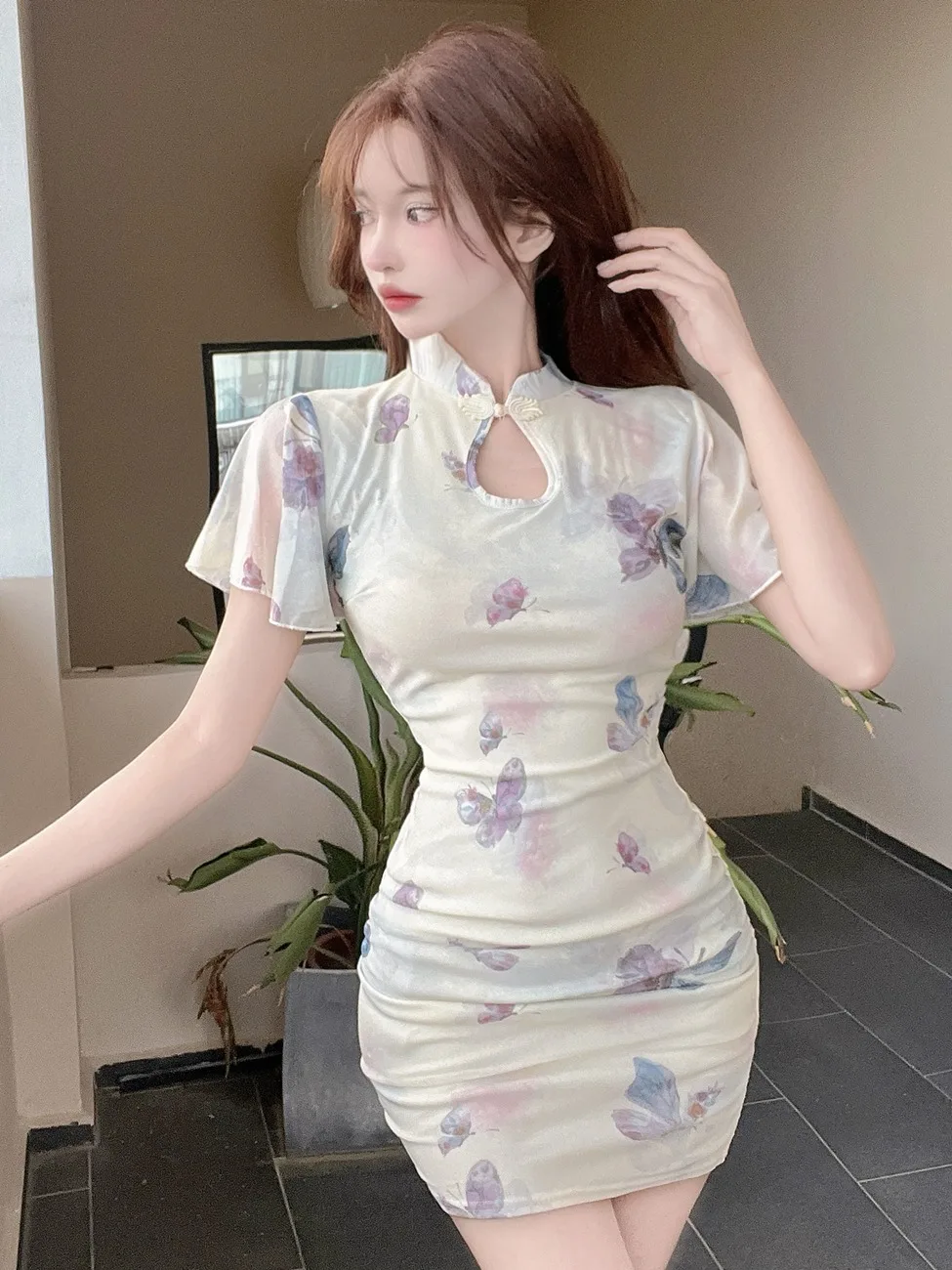 صيف جديد ort Sve الخصر مقصوص تنورة يوميا جديد الصينية Sle سيدة التخسيس Bodycon قاعدة ort Dr