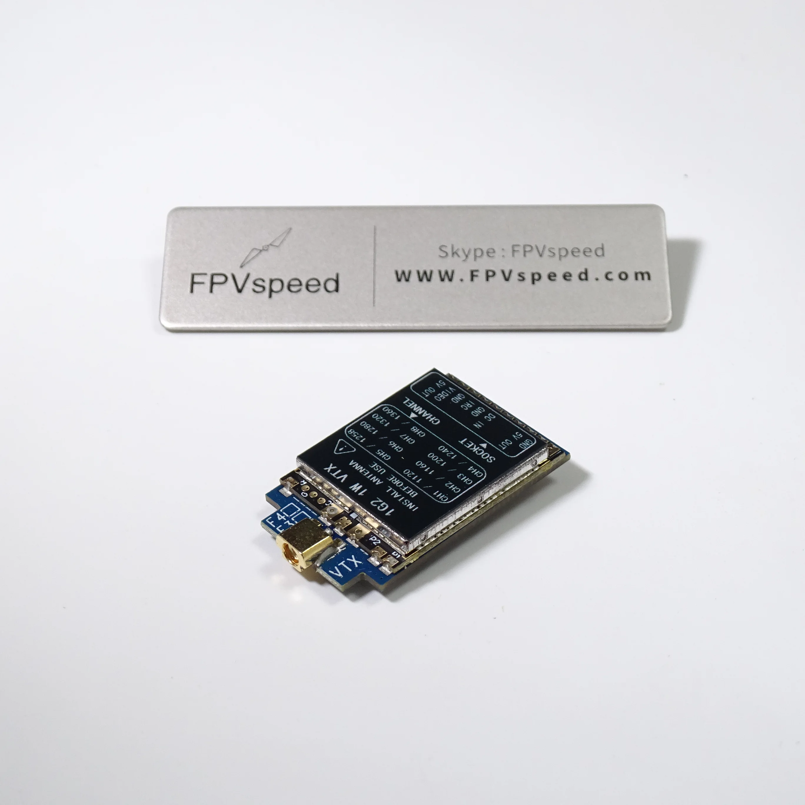 VTX 1.2GHz 1.3GHz 1000mW FPVspeed VTX-S4 1.2G 1.3G 1000mW 8CH FPV Long-Range Image Transmitter with IRC Protocol