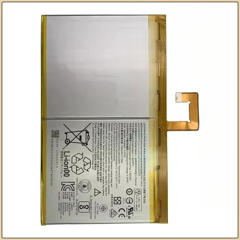 For Lenovo Tablet Tab M10 FHD Plus TB-X616M/F X606F L16D2P31 Battery