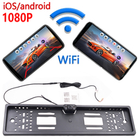 Android AHD 1080P Car Wifi Rear View Camera Backup Parking Reverse front Wireless Vehicle Auto HD with DVR for ISO Iphone