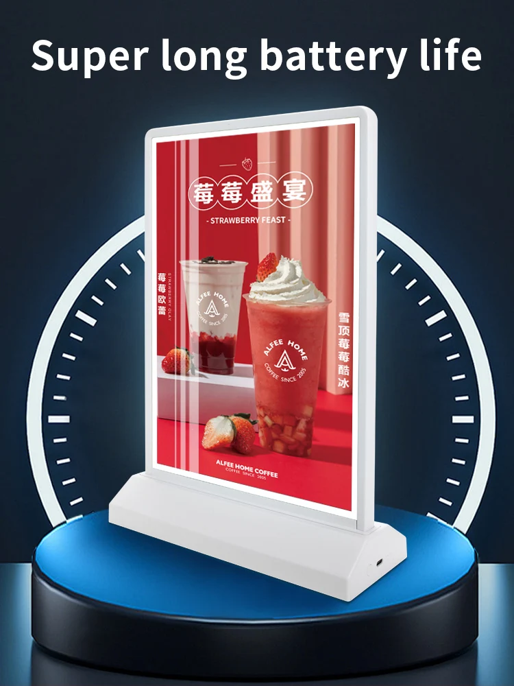 Led Lightbox Business LED Light Sign Advertising Lighting LED Poster Menu Display A4 Custom