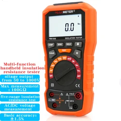 PM1508 insulation resistance tester high precision portable insulation resistance meter electronic shake meter Megohm meter