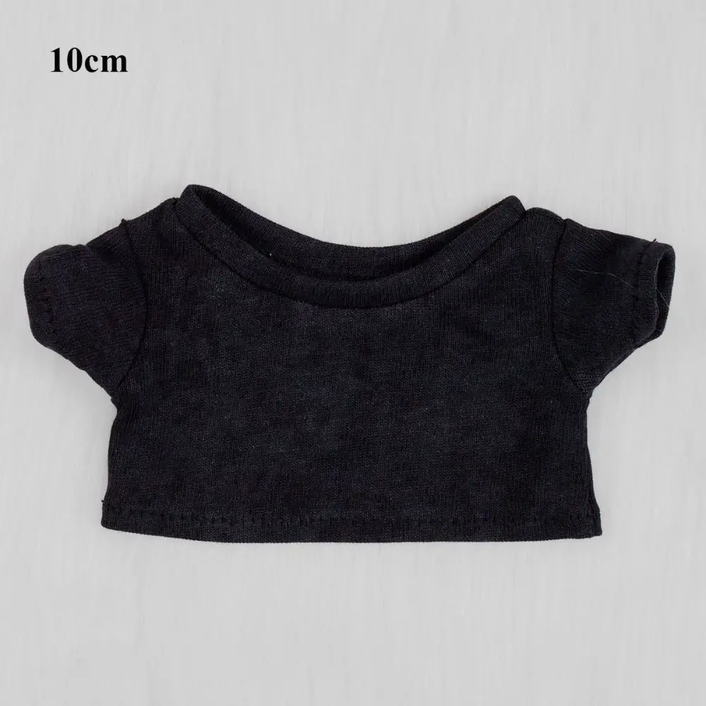 Toys Accessories Cotton Doll Clothes Fashion Style Elastic Hoodies T-shirt T-shirt Sweaters for 10/15/20cm Cotton Stuffed Dolls