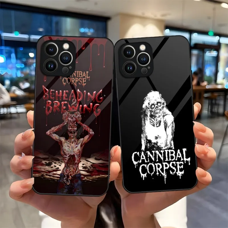 

Cannibal Corpse Butchered At Birth Baby Phone Case Tempered Glass For IPhone 14 13 12 11 Pro XS Max Plus Mini X XR 8 7 6s SE2020