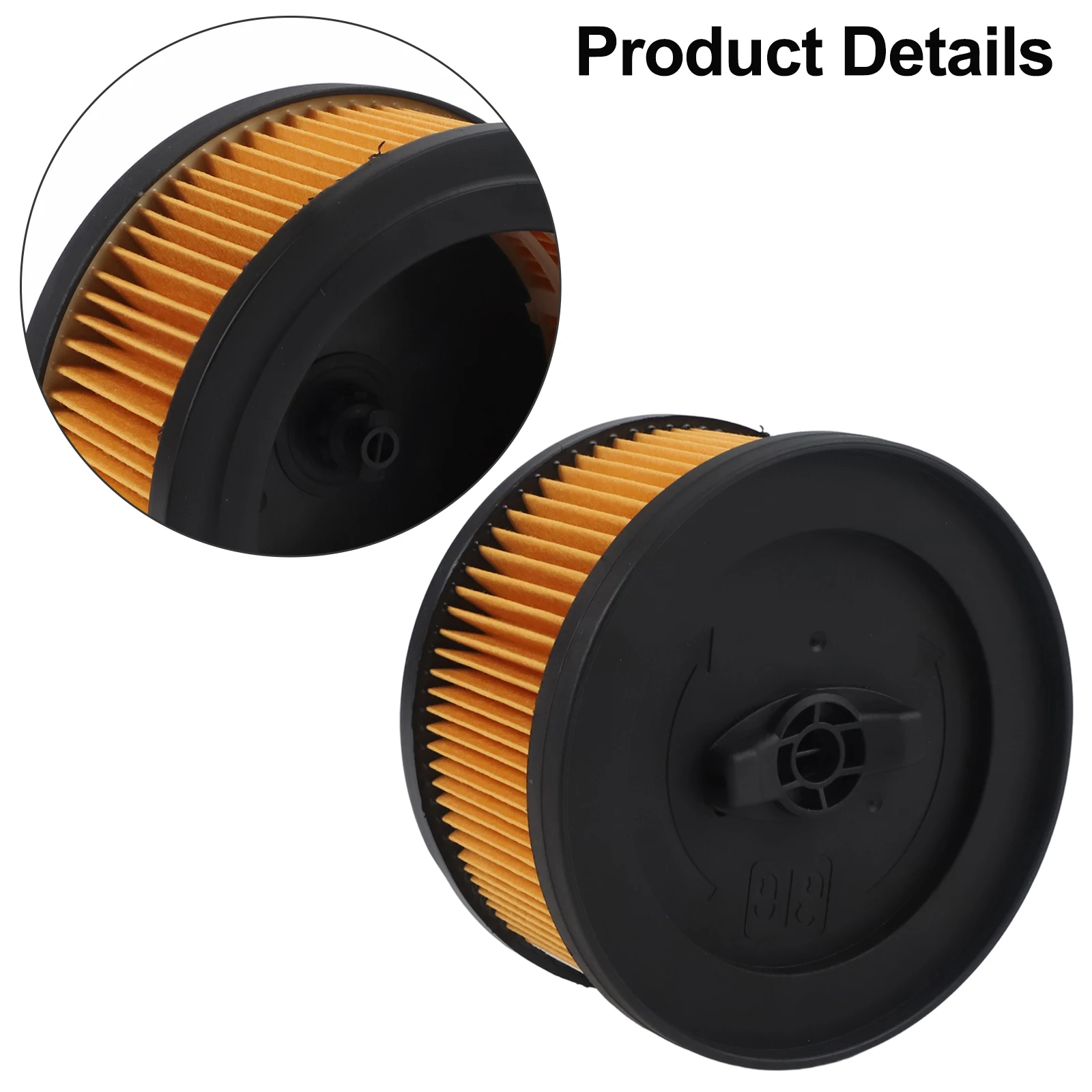 Compatible Air Filter for Vacuum Cleaner WD4 WD5 WD4 200 WD4 290 WD5 200M Designed to Keep Suction Power and Extend Filter Life