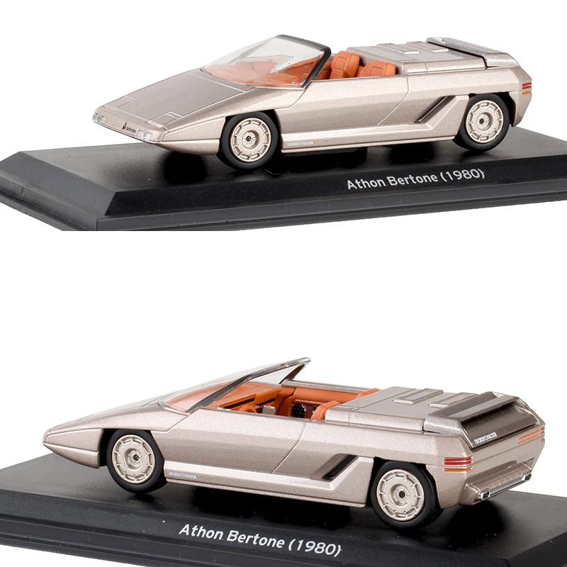 1:43 Athon Bertone 1980 Sports Car Metal Toy Alloy Car Die-casting and Toy Car Car Collection Model Car