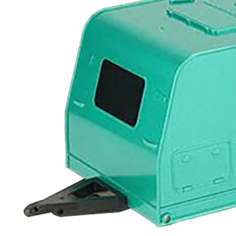 

1/18 Plastic Travel Trailer Four Wheels Camper Vehicle Suitable for JJRC C8818 RC Rock Crawler Car Pickup Truck Decorations