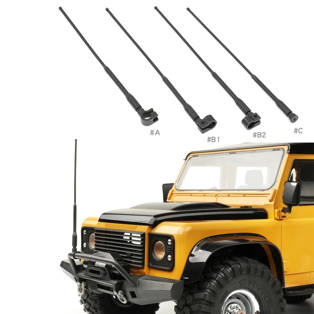 Nylon Simulation Antenna RC Upgrade Parts For 1/8 1/10 RC Crawler Car Traxxas TRX4 TRX6 Axial SCX10 RGT Yikong Yikomo Redcat