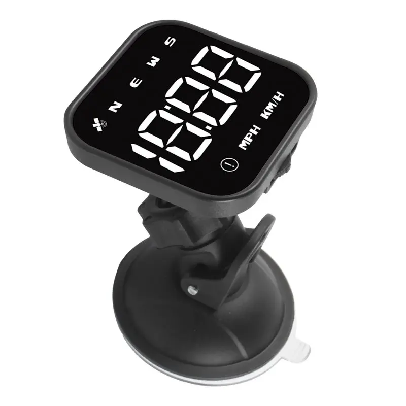 AB98-G4 Head-Up Display LED Auto Speedometer Smart Digital Alarm Reminder GPS For HUD Car Accessories