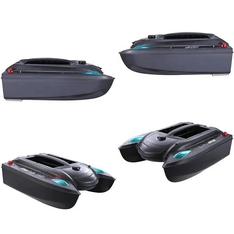 2019 Amazing Two Hulls Sea Fishing Gps Sonar Fishfinder Jo Boat 10A Battery