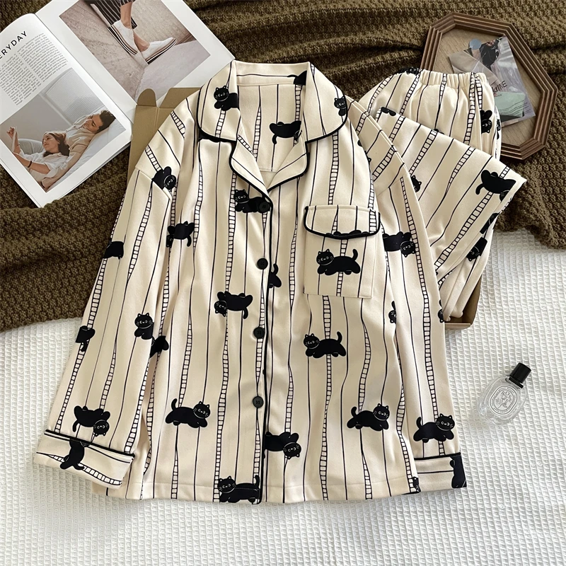 

Pajama Sets Women Sleepwear Chic Polka Dot Print Modal Loungewear Elegant Timeless Pattern Cap Sleeve Capri Pants Spring Summer