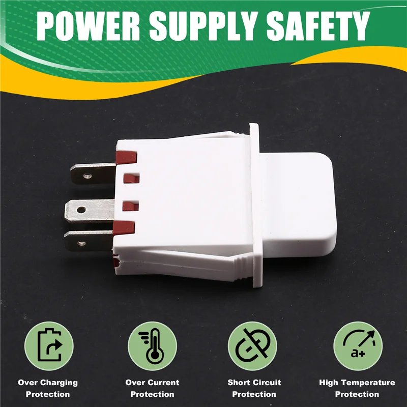 Parti di riparazione Y15A per interruttore a pulsante combinato con interruttore della luce del congelatore del frigorifero Siemens